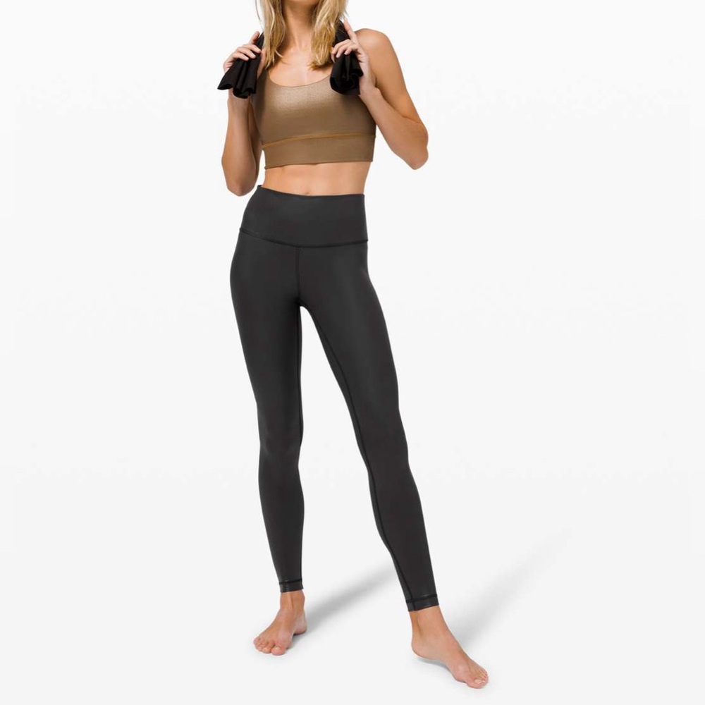 Wunder Under HR Tight 28" SHINE Matte Black Foil - Picture 6 of 10